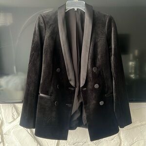 Express — Velvet blazer jacket